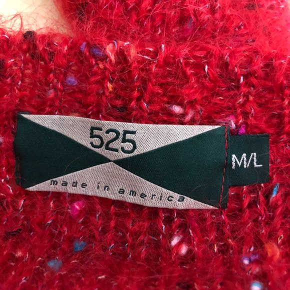 525 Made in America Mohair Blend Sequined Sweater - Picture 2 of 8